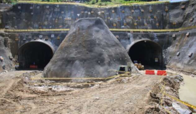 Túnel de la Quiebra, en Santo Domingo, Antioquia