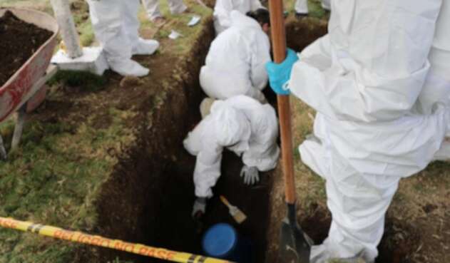 En el cementerio Las Mercedes de Dabeiba habrían 50 cuerpos de falsos positivos.