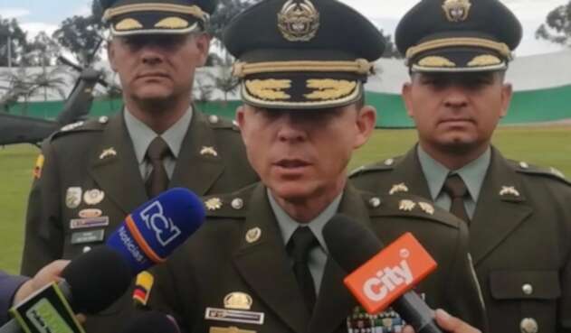 General Juan Carlos Buitrago, saliente director de la Policía Fiscal y Aduanera.