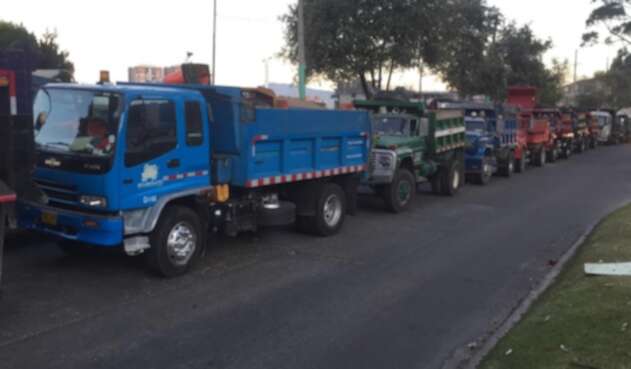 Paro de camioneros Paro de camioneros