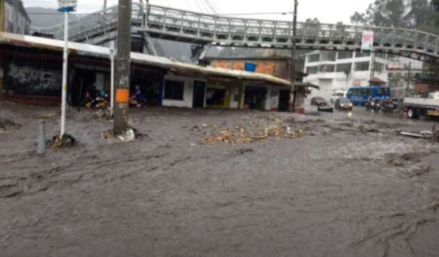 Lluvias en Bogotá