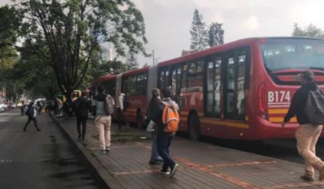 Transmilenio Transmilenio cerrado