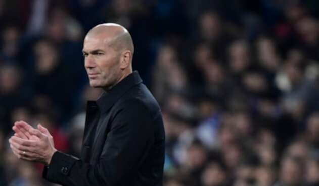 Zinedine Zidane, técnico del Real Madrid