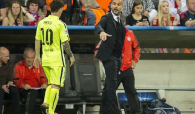 Messi y Guardiola