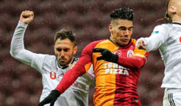 Falcao, Galatasaray vs Besiktas