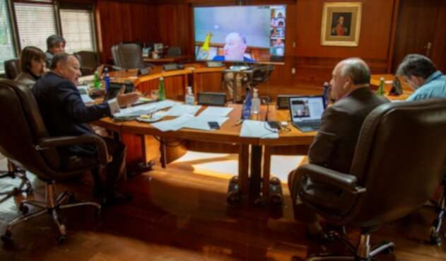Corte Constitucional en sesión virtual