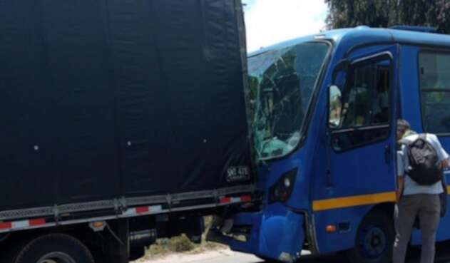 Accidente SITP Bogotá Accidente SITP Bogotá
