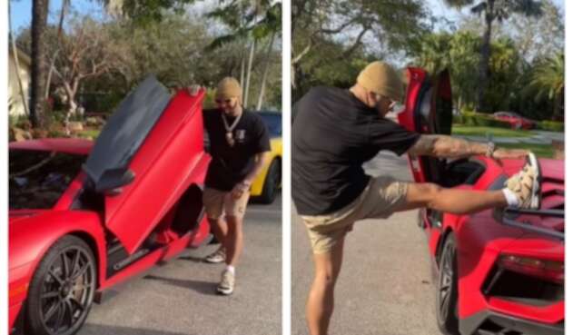 Anuel AA presume su lujoso auto