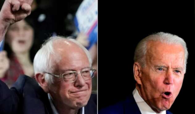 Bernie Sanders y Joe Biden compiten por la presidencia de EE.UU.