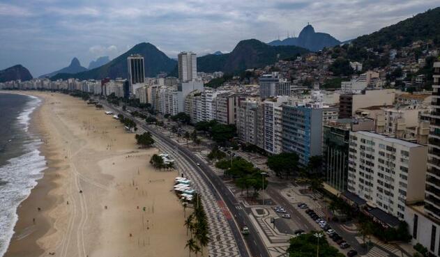Playas de Río de Janeiro - coronavirus en Brasil