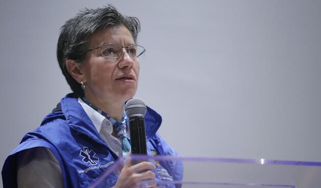 Claudia López, alcaldesa de Bogotá