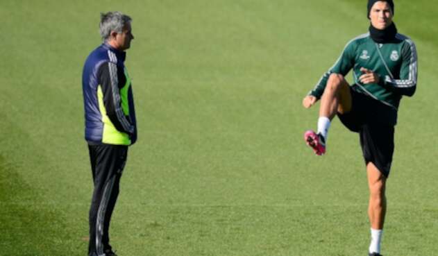 Mourinho y Cristiano Ronaldo Mourinho y Cristiano Ronaldo