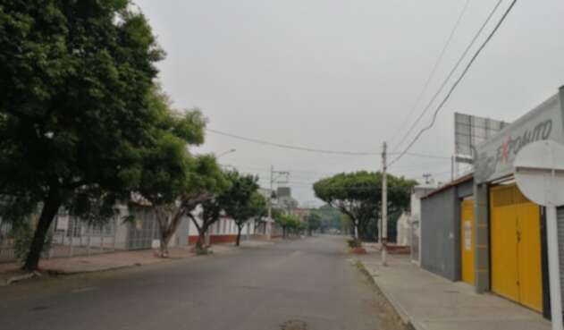 Gruesa Capa de Humo en la ciudad de Cúcuta