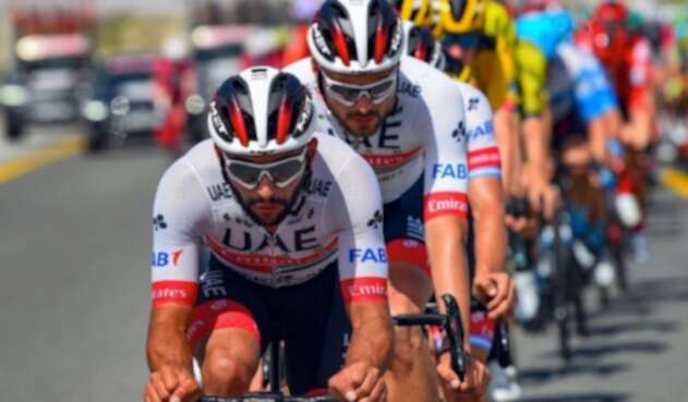 Fernando Gaviria, colombiano del Team UAE