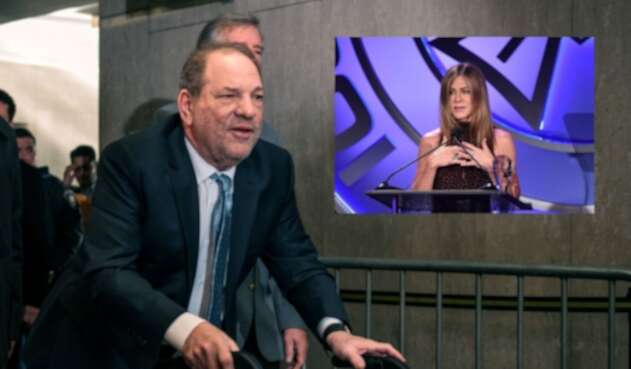 Harvey Weinstein y Jennifer Aniston