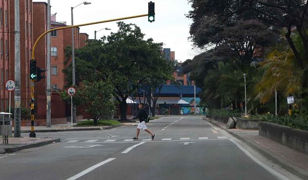 Aislamiento preventivo en Bogotá