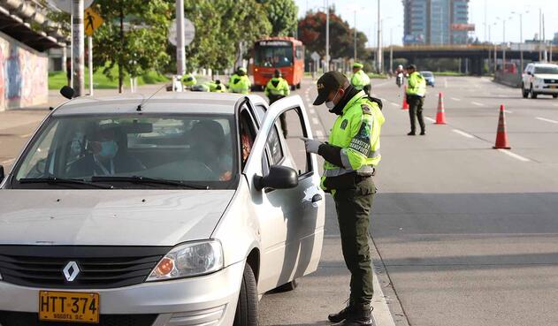 Aislamiento preventivo en Bogotá