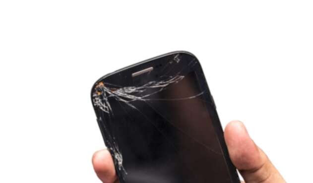 Smartphone roto