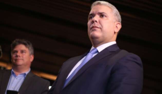 El presidente Iván Duque.