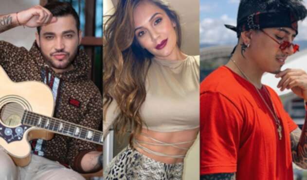 Jessi Uribe, Lina Tejeiro, Andy Rivera