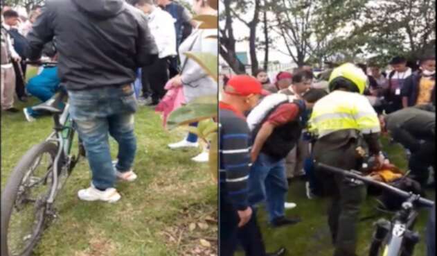 Joven muerto en Bogotá