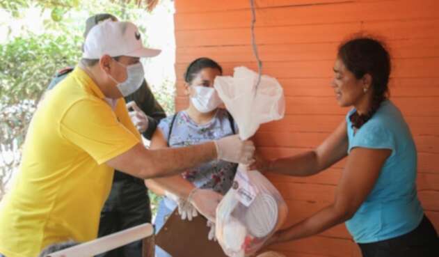 Los mercados se entregan en todos los municipios.