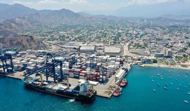 Puerto de Santa Marta, alimentos