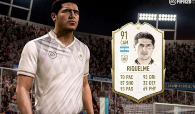 Juan Román Riquelme en FIFA 20