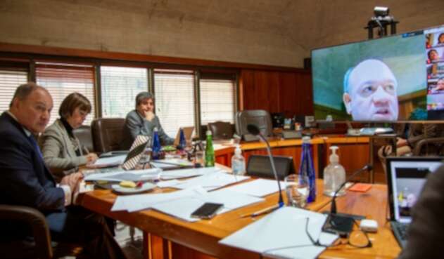 Corte Constitucional en sesión virtual