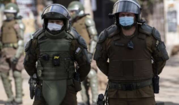 protestas chile policia