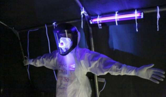 Limpieza con rayos ultravioleta elimina bacterias