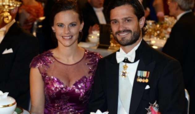 Princesa Sofía y príncipe Carlos Felipe