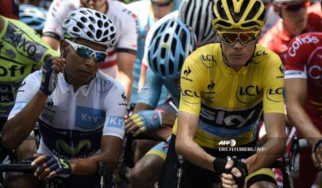 Nairo Quintana, Chris Froome