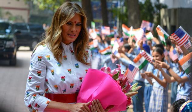 Melania Trump, primera dama de Estados Unidos