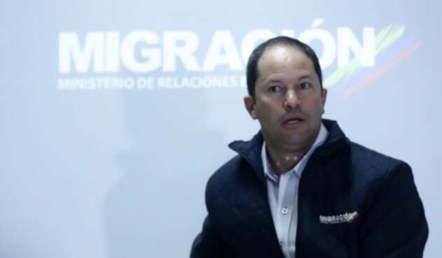 Juan Francisco Espinosa, director de Migración Colombia Juan Francisco Espinosa, director de Migración Colombia