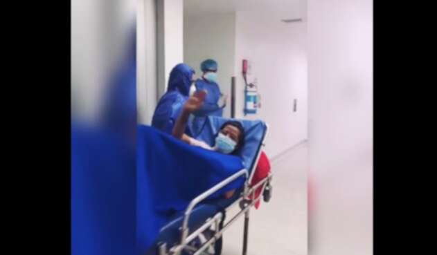 Alba Cecilia Flórez, recuperada en Medellín de COVID-19