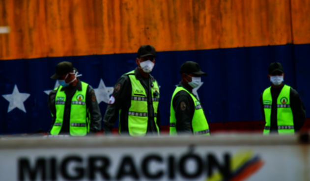 Frontera con Venezuela. Coronavirus en Colombia; frontera con Venezuela.