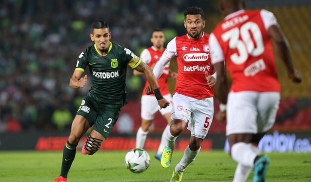 Atlético Nacional vs Santa Fe, Liga Betplay