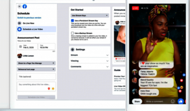 Facebook Live tendrá nuevas opciones