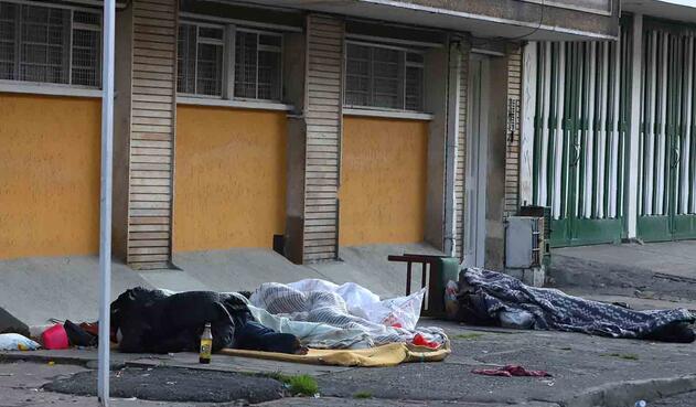 La triste realidad de los habitantes de calle en medio de la cuarentena