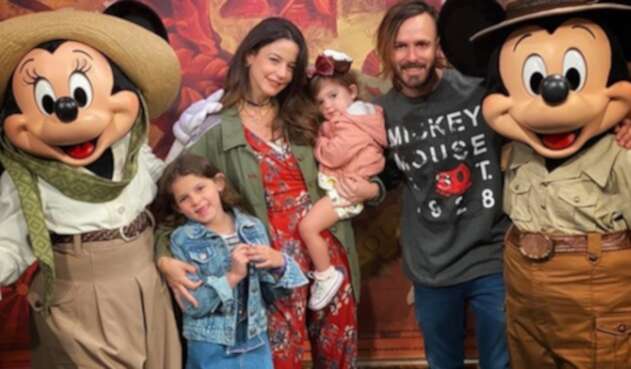 Maleja Restrepo y su familia