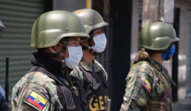 Militares y coronavirus en Ecuador