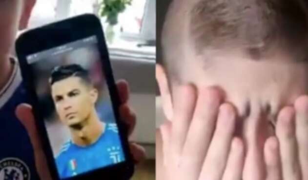 Captura de Pantalla Cristiano Ronaldo