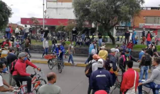 Protestas en Suba