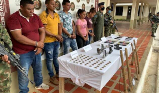 Los capturados serán enviados a la cárcel Las Mercedes.
