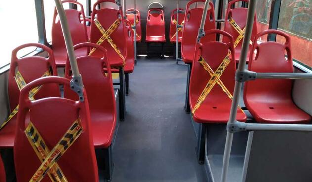 Transmilenio en aislamiento