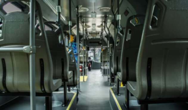 Transporte público en Medellín.