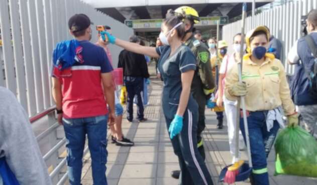 Estación de Transporte Masivo en Bucaramanga.