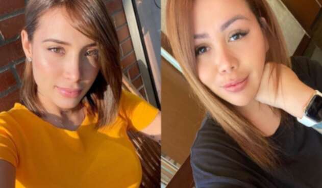 Yina Calderón y Luisa Fernanda W