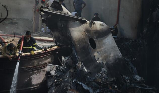 Accidente aéreo en Pakistán